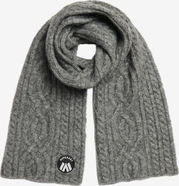 Sciarpa di Superdry & Co in grigio: frontale