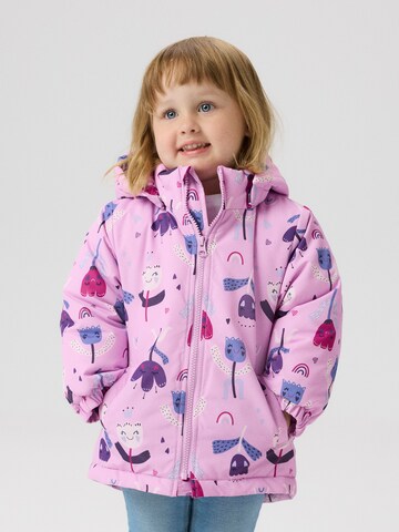 NAME IT Between-Season Jacket 'NMFMAXI' in Pink: front