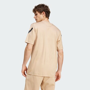 ADIDAS SPORTSWEAR Performance shirt 'Z.N.E.' in Beige