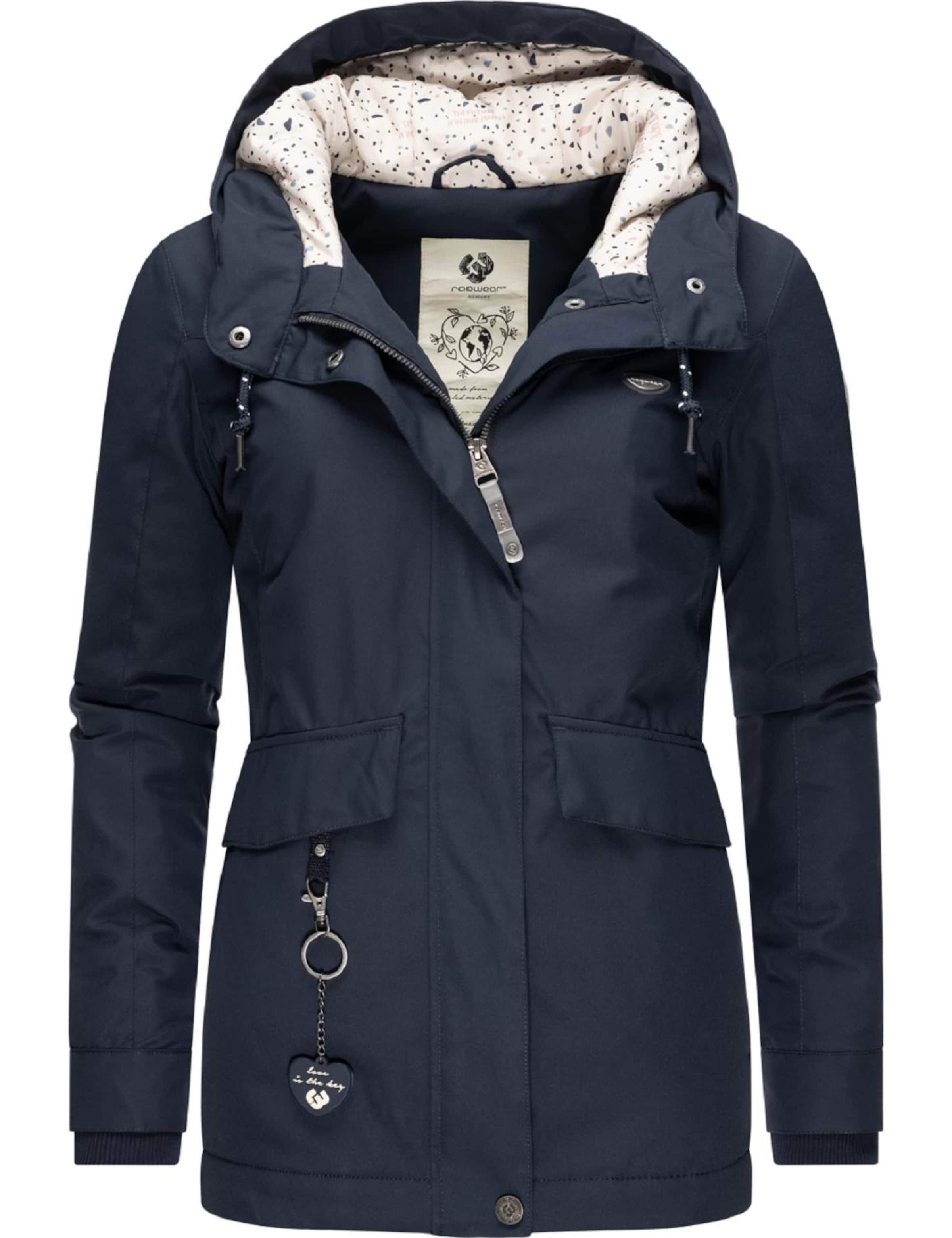 Veste d’hiver 'Jazmin' Ragwear en bleu : devant