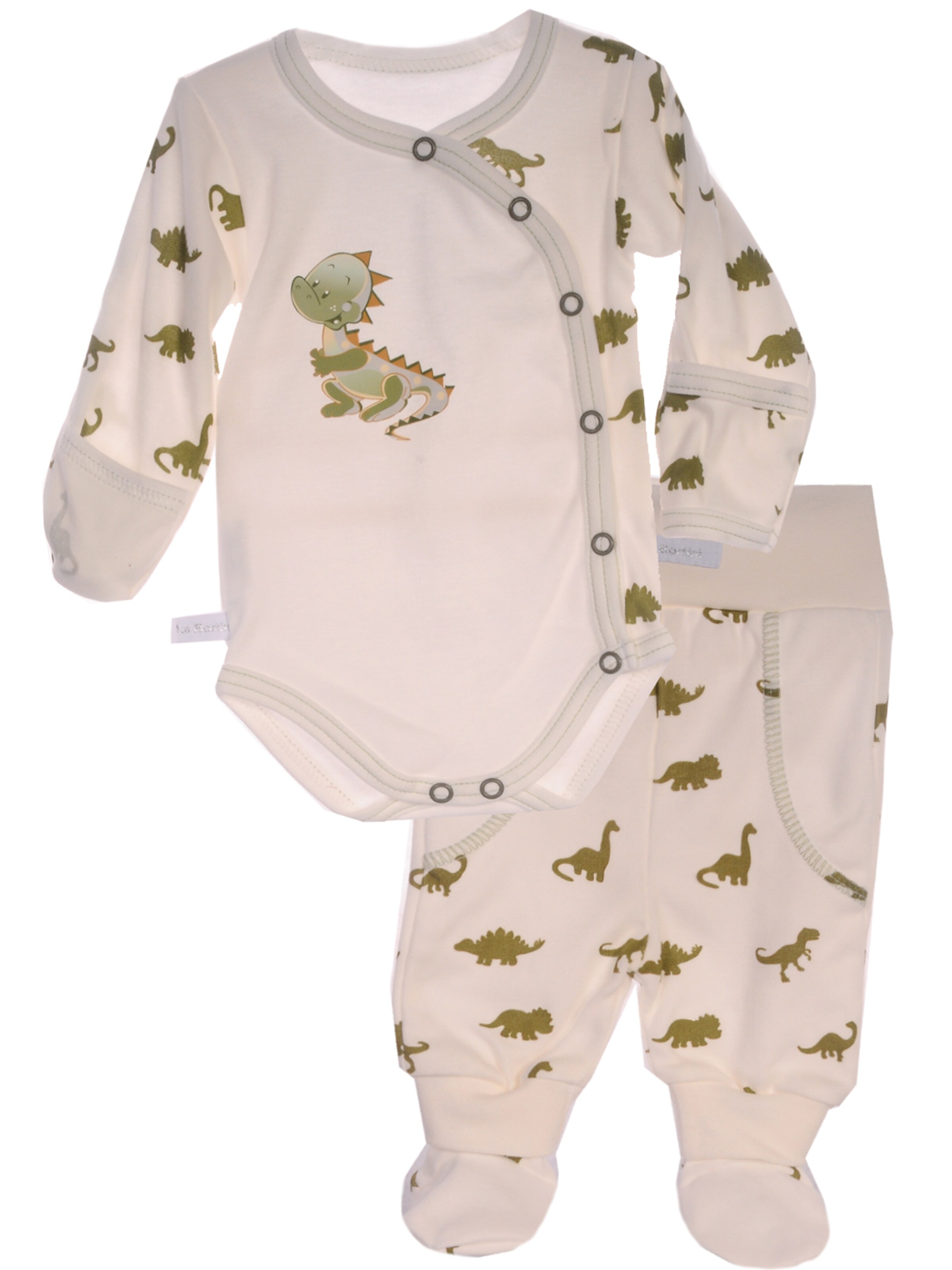 La Bortini Wäsche-Set in Beige: Vorderseite