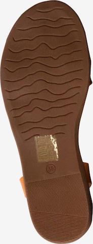 POTI PATI - Sandalias 'Flache Sandalen mit Riemchen' en amarillo