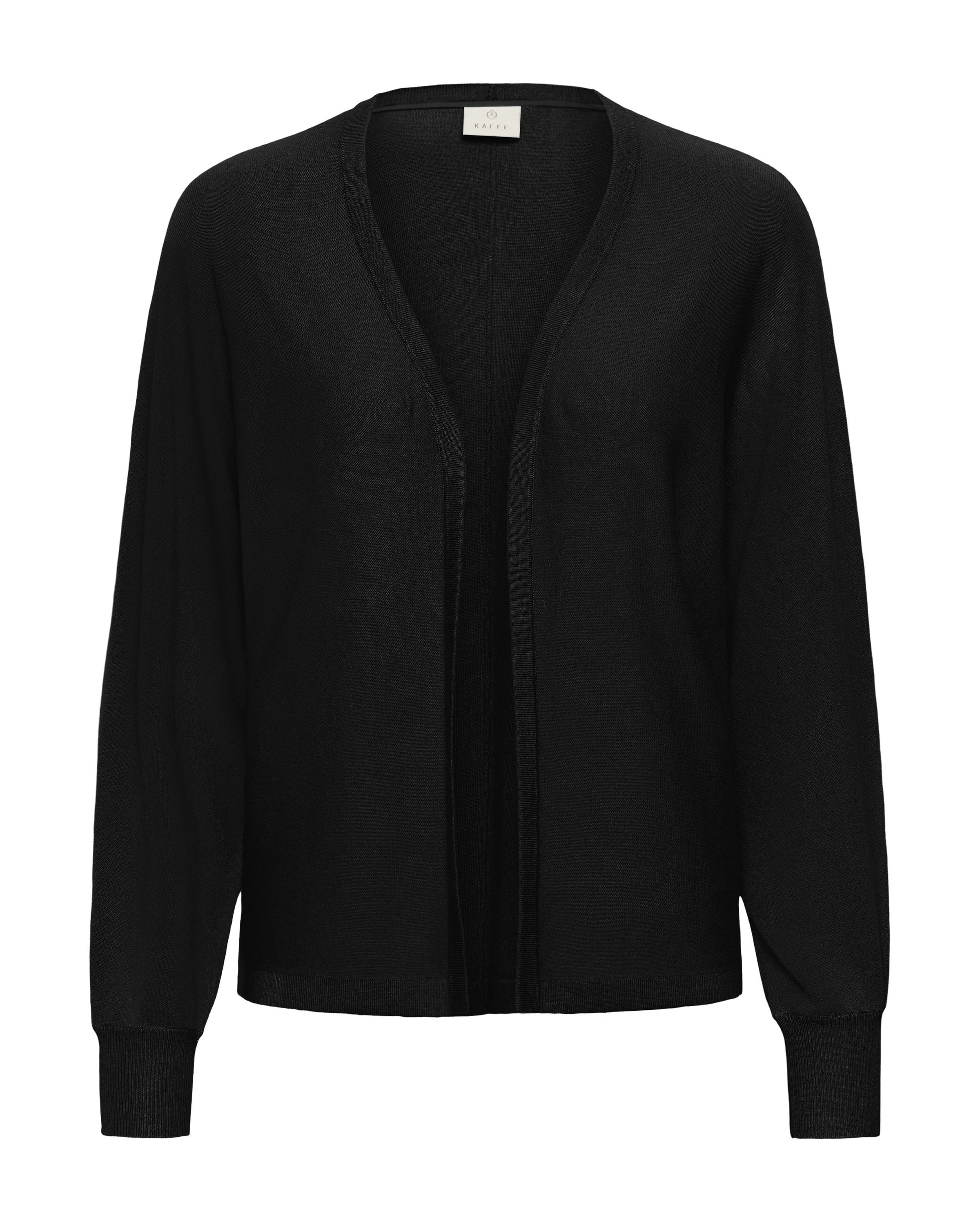 Kaffe Strickjacke 'KAlizza' in schwarz, Produktansicht