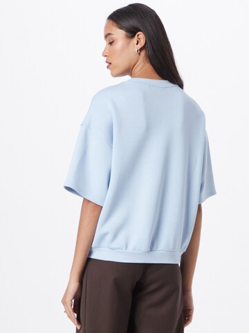 Sweat-shirt 'Isora Ima' MSCH COPENHAGEN en bleu