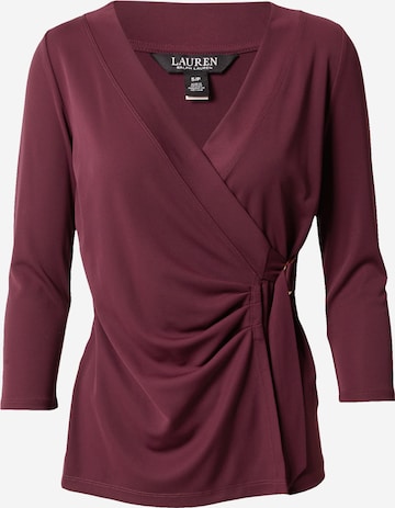 Lauren Ralph Lauren Bluse 'JAINAB' i rød: forside