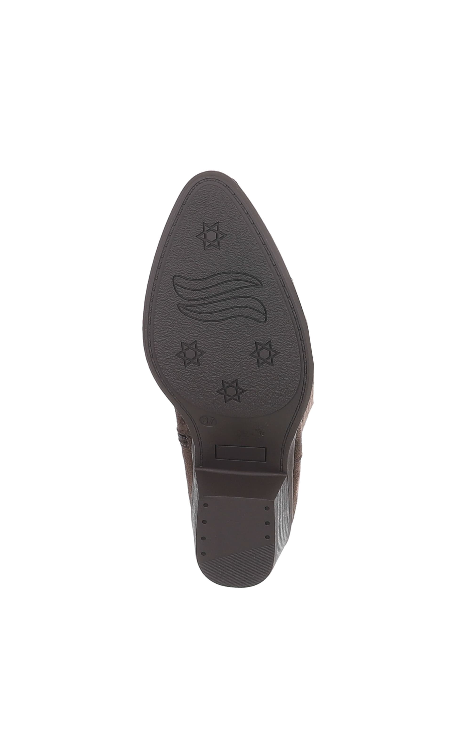 Ital-Design Cowboystiefel in Braun