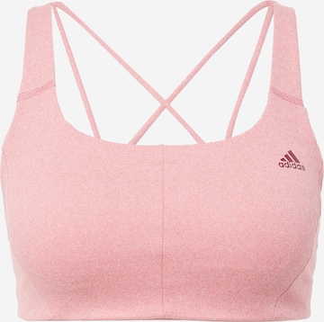 ADIDAS SPORTSWEAR Sports bra 'Coreflow Medium-Support' in Pink: front