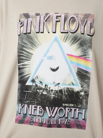 Noisy may Shirt 'Pink Floyd' in Beige