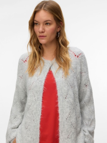 VERO MODA Strickjacke 'VMShell' in Grau