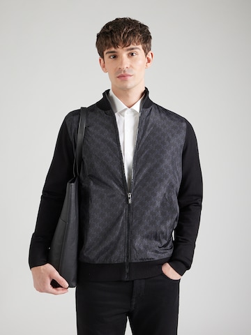 Karl Lagerfeld Вязаная кофта в Черный: спереди