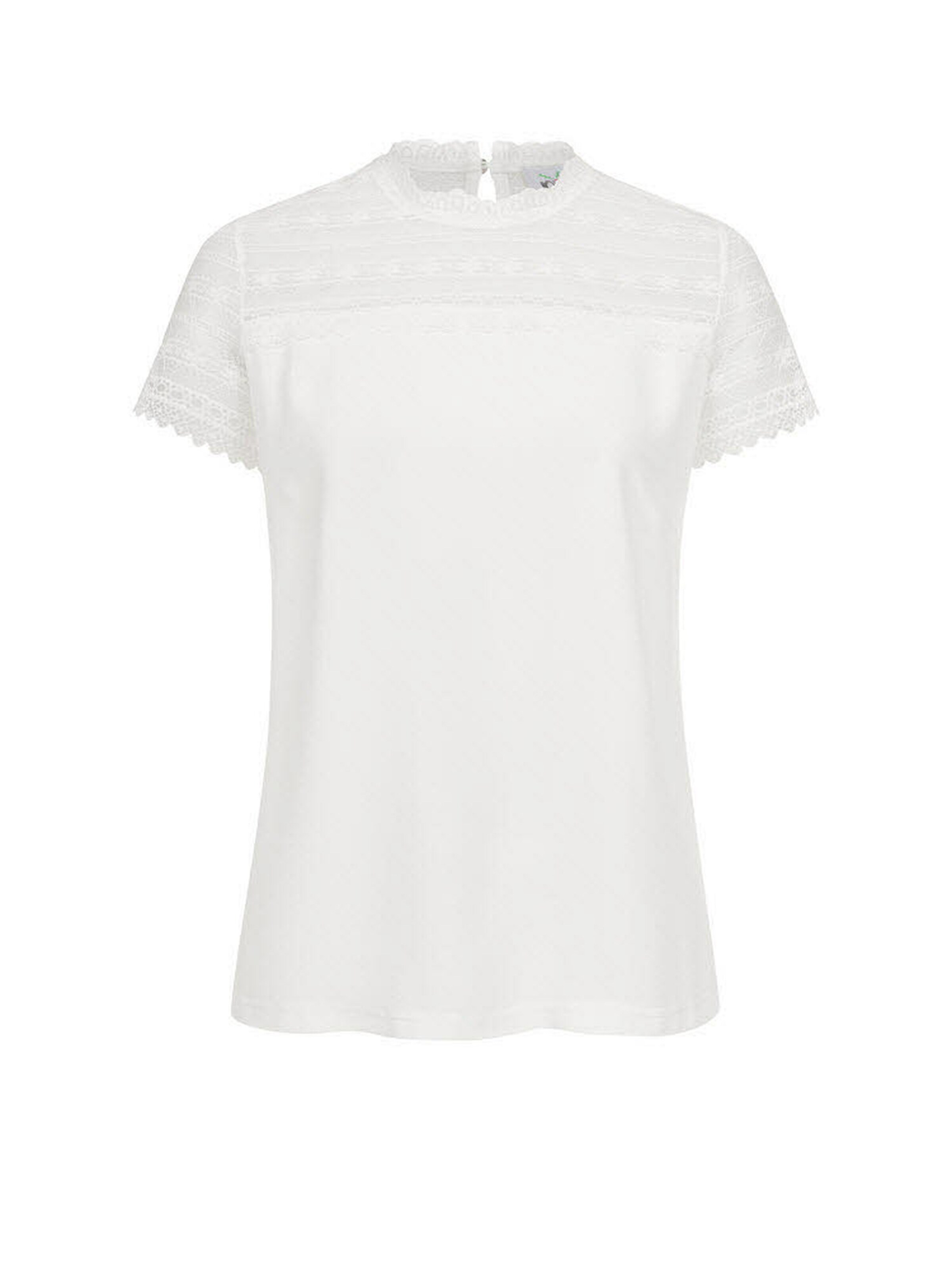 Trachtenhof Nübler Trachtenbluse 'Trachtenbluse Loreen'‌ in Beige: Vorderseite