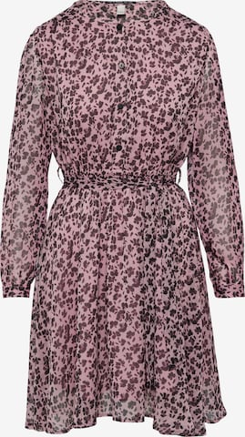 QS Jurk in Roze: voorkant