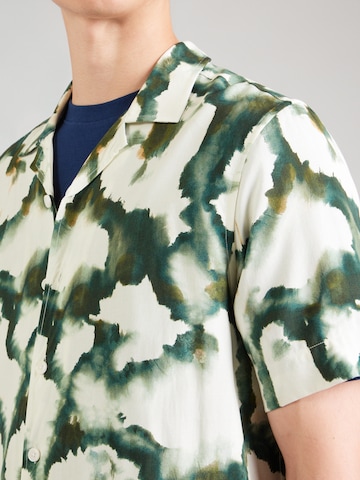 Kronstadt Regular fit Button Up Shirt 'KSBailey' in Green