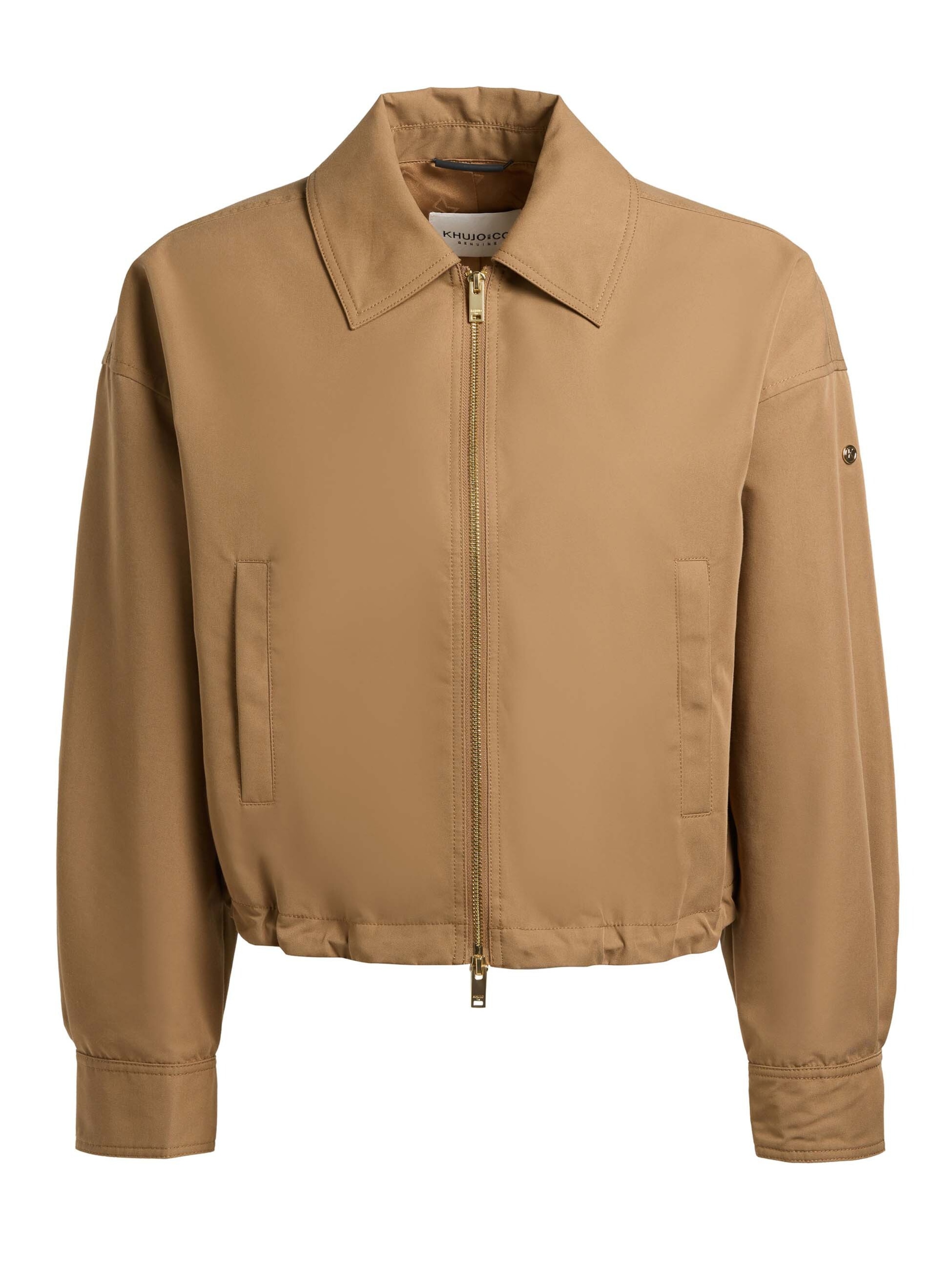 khujo - Chaqueta de entretiempo 'Tovee' en marrón: frente