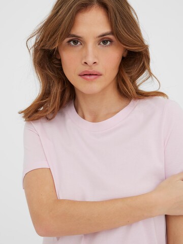 T-shirt 'Paula' VERO MODA en rose