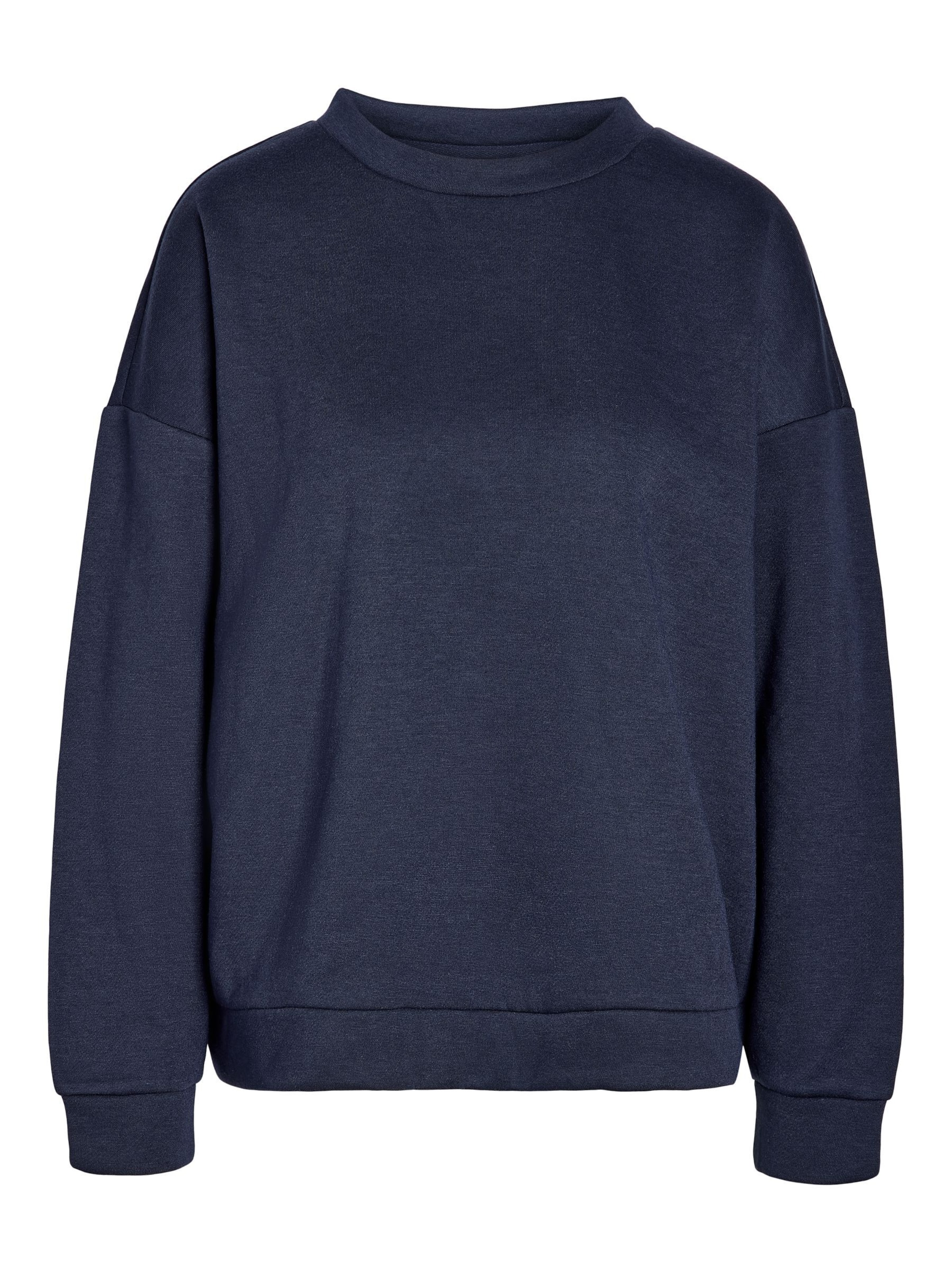 Noisy may Sweatshirt 'BLOOM' in Blauw: voorkant