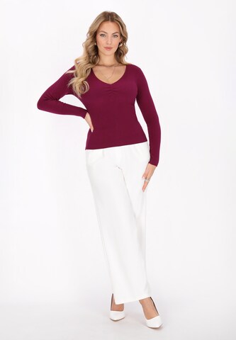 faina Pullover 'Comfortable' in Rot
