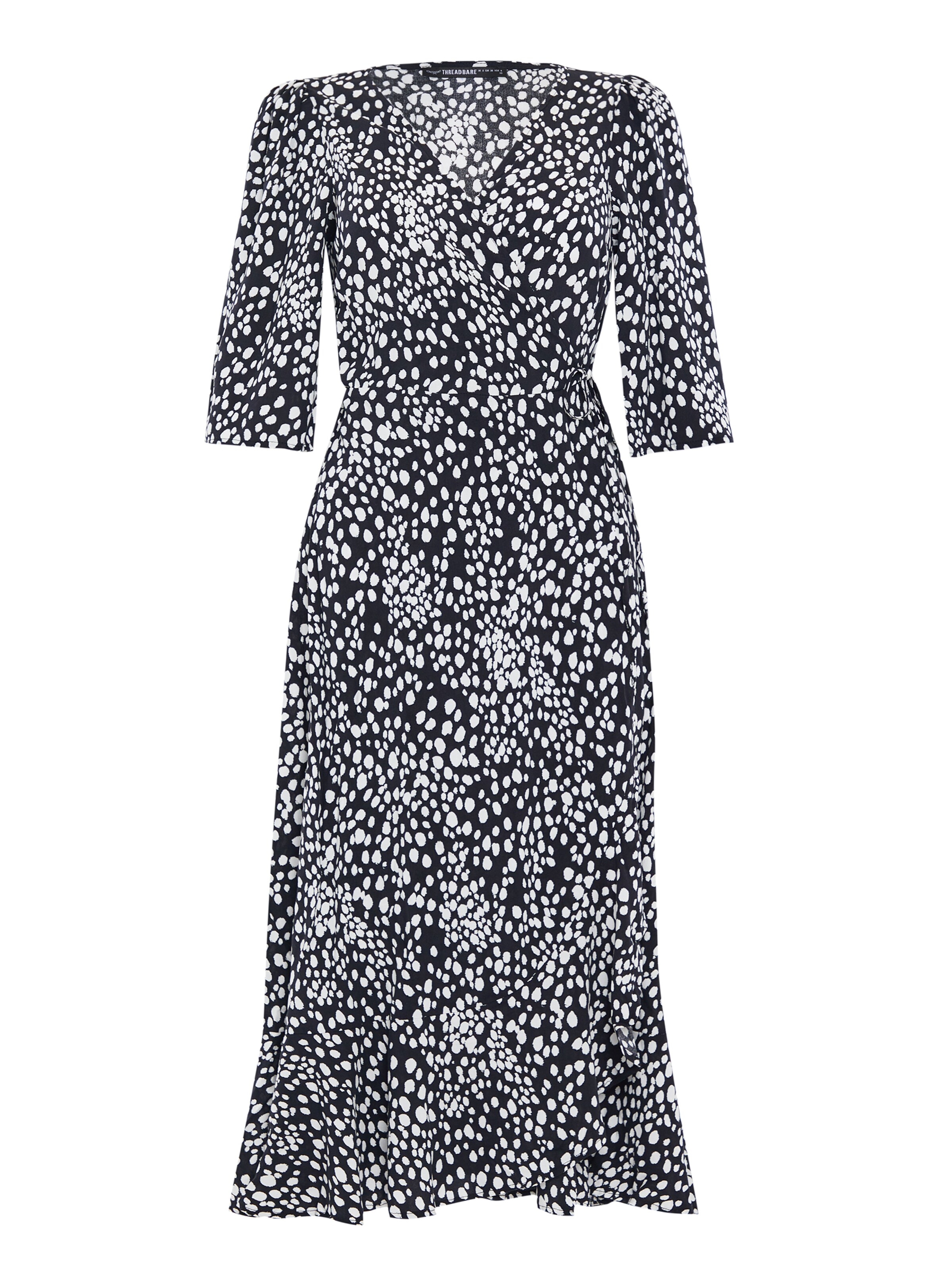 Threadbare Summer dress 'Soda' in Black: front