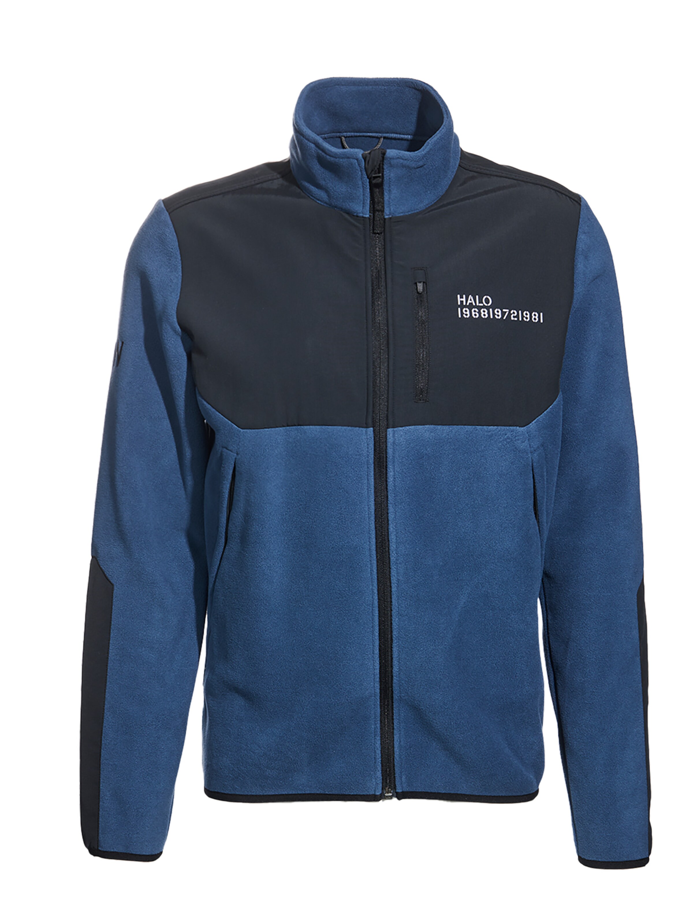 HALO Fleece Jacket in Blue: front