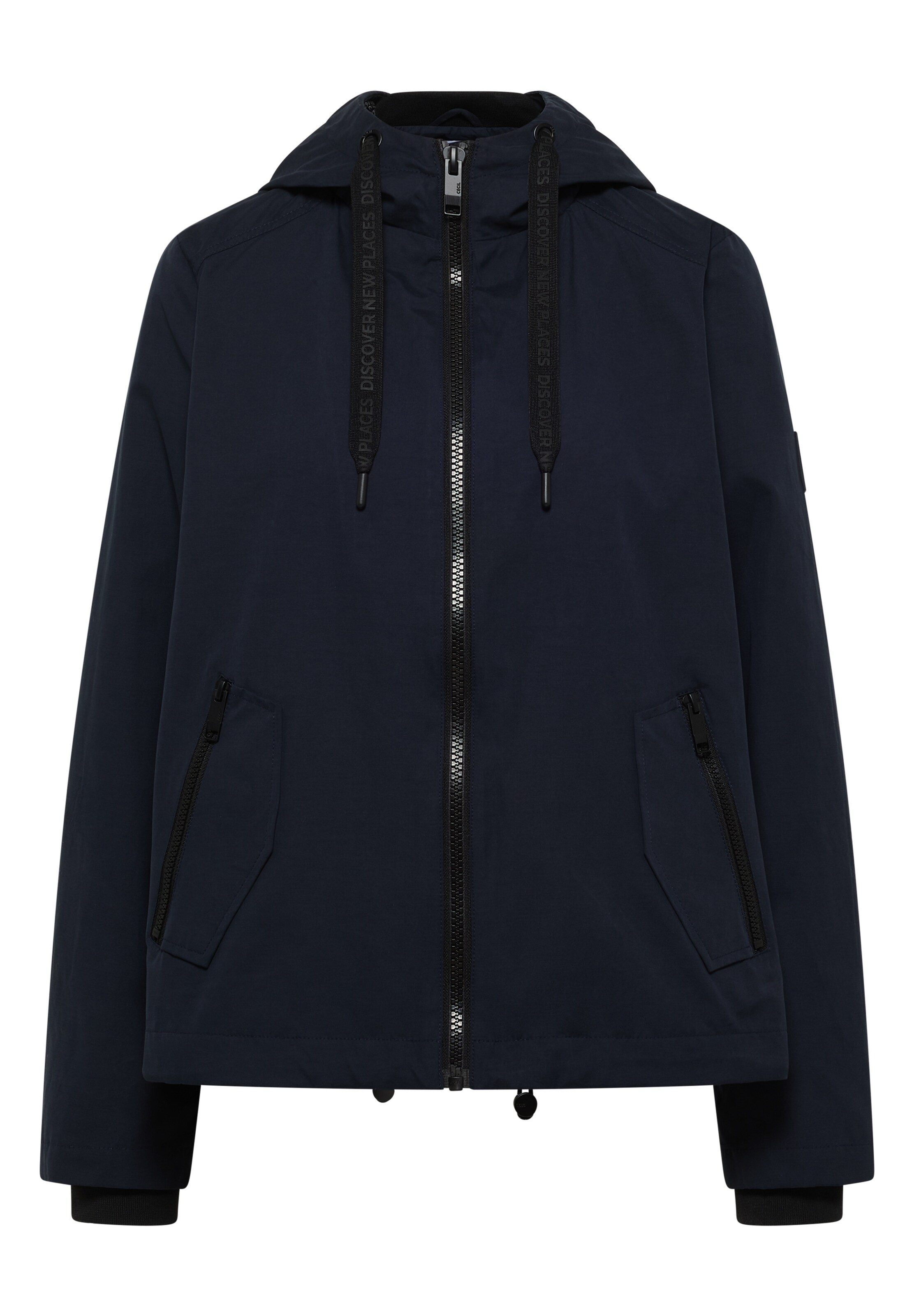 CECIL Between-Season Jacket in Blue: front