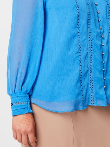 Forever New Curve Blouse 'Fifi' in Blue