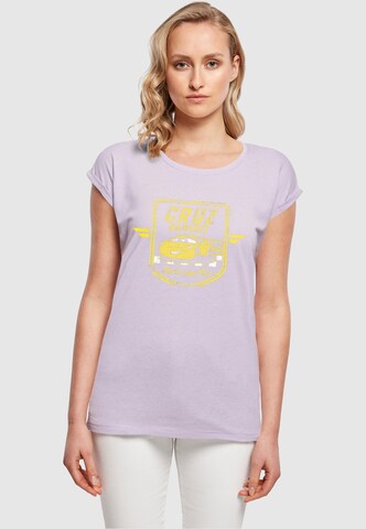 ABSOLUTE CULT T-Shirt 'Cars - Cruz Ramirez' in Lila: predná strana