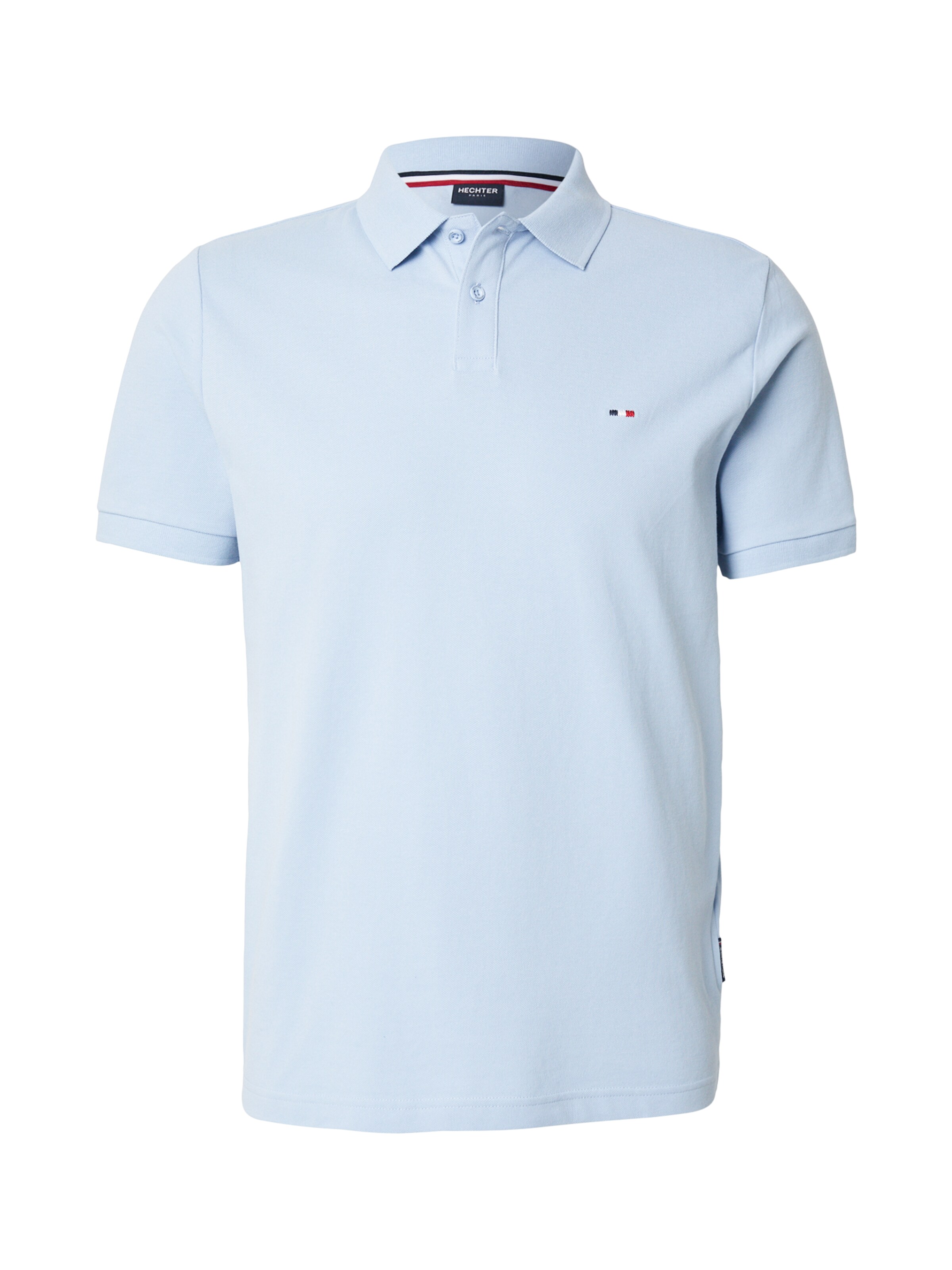 T-Shirt HECHTER PARIS en bleu : devant