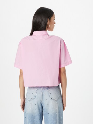MAX&Co. Blouse 'TETTO' in Roze