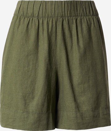 Regular Pantalon GAP en vert : devant