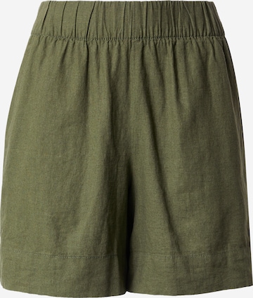 Regular Pantaloni de la GAP pe verde: față