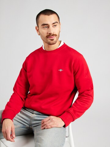 GANT Sweatshirt in Rood: voorkant