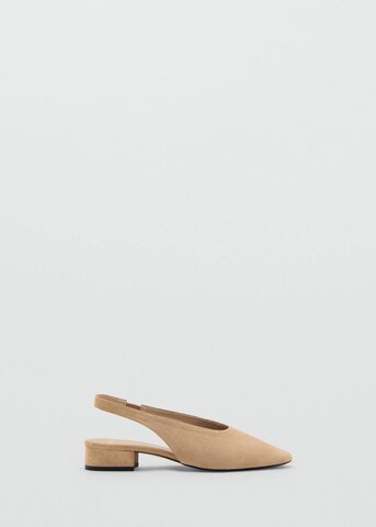 MANGO Slingpumps 'Game1' in Beige