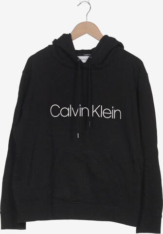 Calvin Klein Sweatshirt & Zip-Up Hoodie in 4XL in Black: front
