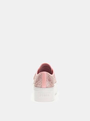 GUESS Sneaker 'Joezi' in Pink