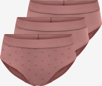 Sous-vêtements 'KMGLOLA' Only Mini en rose : devant