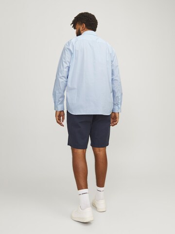 Jack & Jones Plus Comfort Fit Hemd in Blau