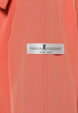Frieda & Freddies NY Between-Seasons Coat 'Nova2' in Orange