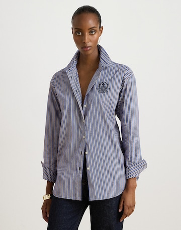Lauren Ralph Lauren - Blusa en azul: frente