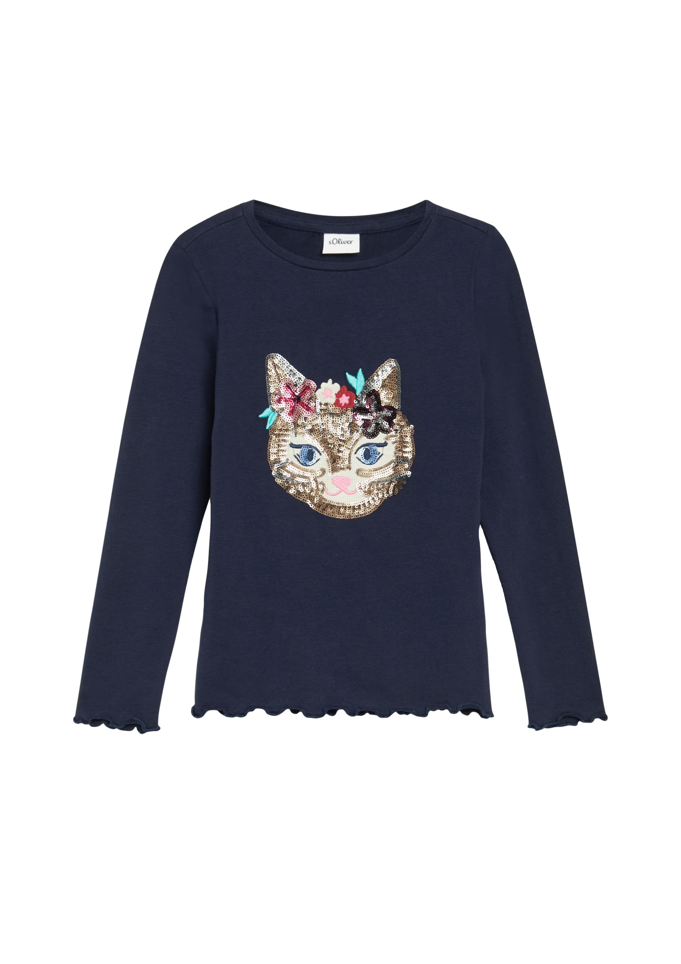 s.Oliver T-Shirt in Blau: Vorderseite