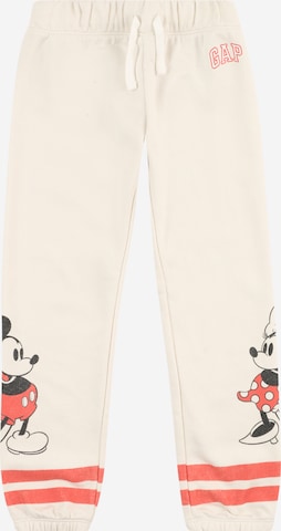 GAP Regular Broek in Beige: voorkant