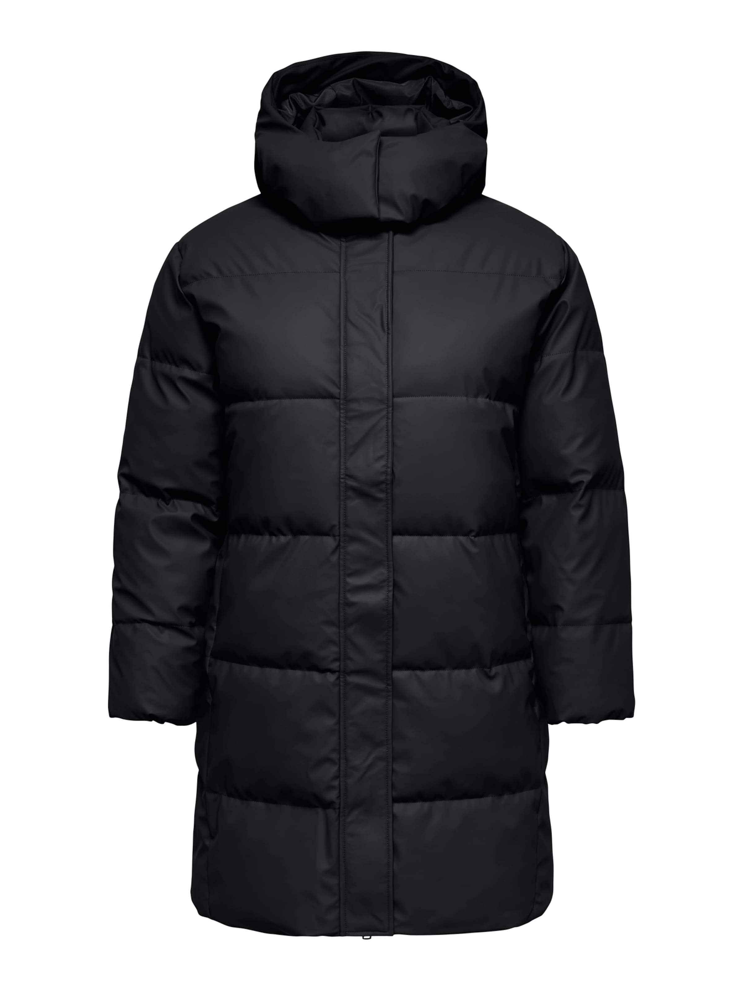ONLY Carmakoma Winter coat in Black: front