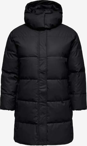 ONLY Carmakoma Mantel in Schwarz: Vorderseite