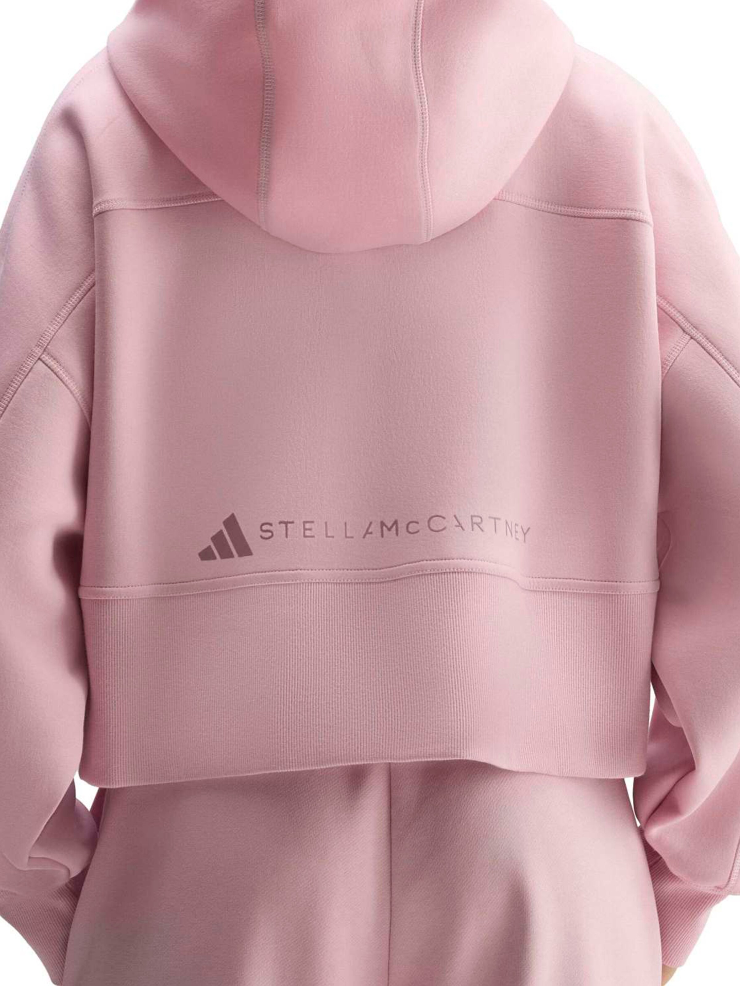 ADIDAS BY STELLA MCCARTNEY Športová mikina so zipsom - Ružová