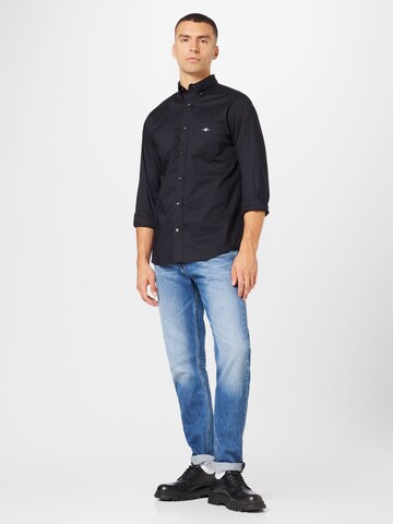 GANT - Regular Fit Camisa em preto