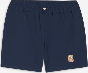 PUMA Regular Sportshorts 'First Mile' in Blau: predná strana