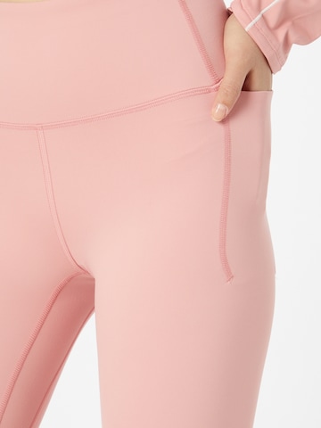 UNDER ARMOUR Skinny Sporthose in Pink