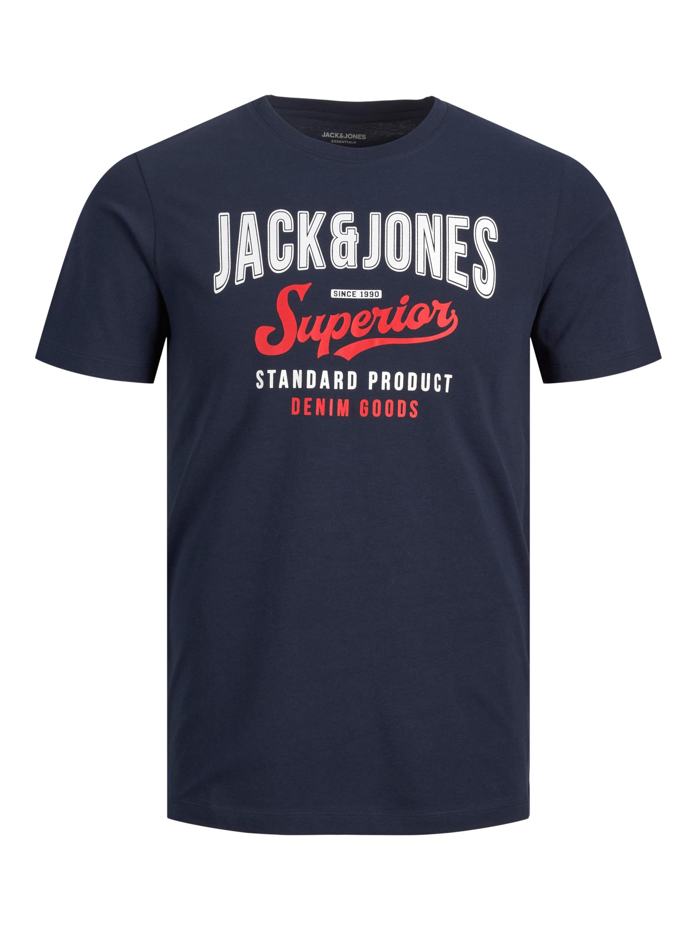 JACK & JONES T-Shirt in Blau: Vorderseite