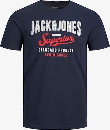 JACK & JONES قميص بلون أزرق: الأمام