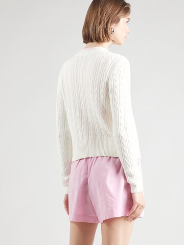 HOLLISTER Strickjacke in Weiß