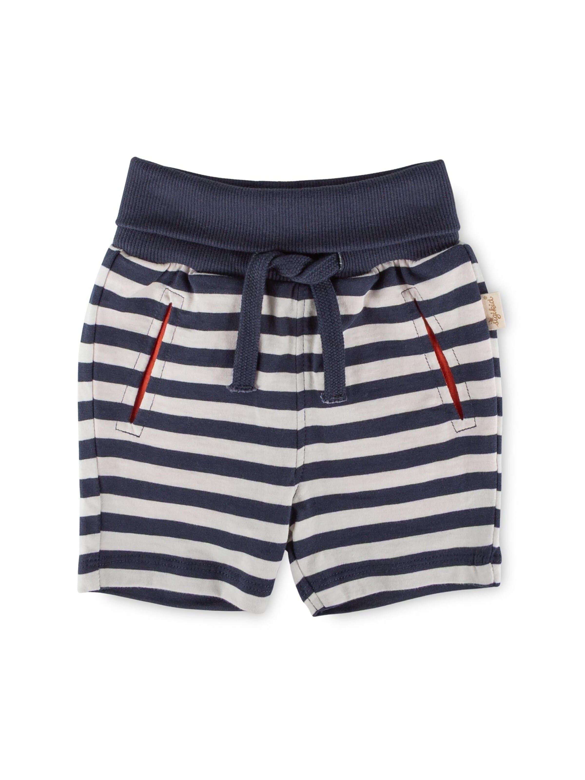 SIGIKID Regular Pants 'Happy Holiday' in Blue: front